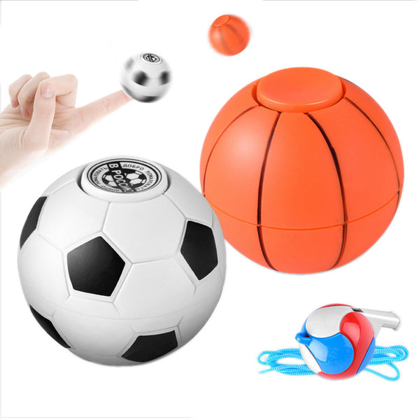 2017 Football Basketball Finger Hand Spinner EDC Stress Relief Gyro Toy