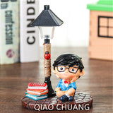 Detective Conan Night Light Street Lights Cartoon Lovely Personality Cosplay Kids Gift Toy Home Decorations Resin Art Craft S196