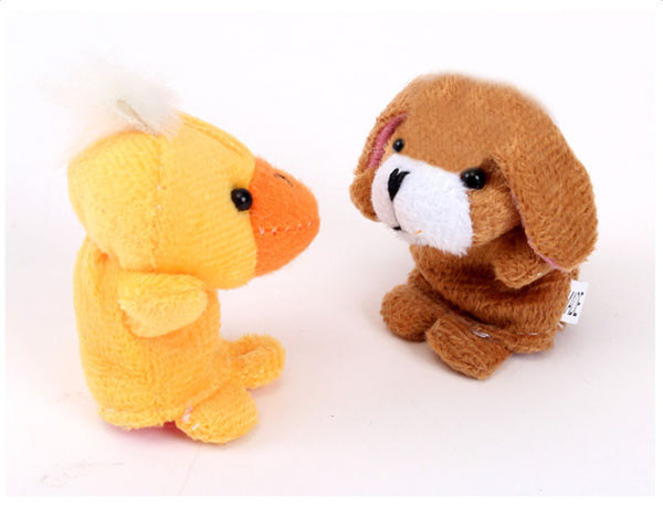 10pcs  Animal Finger Puppet Plush Child Baby Early Education Toys Gift