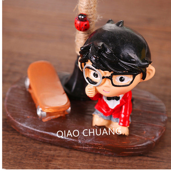 Detective Conan Night Light Street Lights Cartoon Lovely Personality Cosplay Kids Gift Toy Home Decorations Resin Art Craft S196