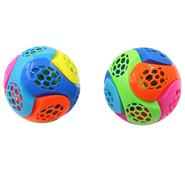 Fashion Music New Light-Up Ball Flash Kid Creative Puzzle Electric Bouncing Toy